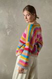 Lana Grossa PULLOVER Mohair Moda - Strikkeoppskrift (SE)