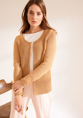 CARDIGAN Elastico - Strikkeoppskrift (DK) fra Lana Grossa