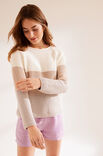 Lana Grossa PULLOVER Elastico - Strikkeoppskrift (DK)