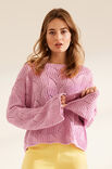 Lana Grossa PULLOVER Elastico - Strikkeoppskrift (DK)