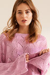 Lana Grossa PULLOVER Elastico - Strikkeoppskrift (DK)