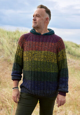 PULLOVER Ecopuno & Merino Superiore - Strikkeoppskrift (SE) fra Lana Grossa
