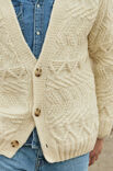Lana Grossa CARDIGAN Cool Merino Big - Strikkeoppskrift (SE)