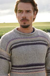 Lana Grossa PULLOVER Cool Merino Big & Pappagallo - Strikkeoppskrift (SE)