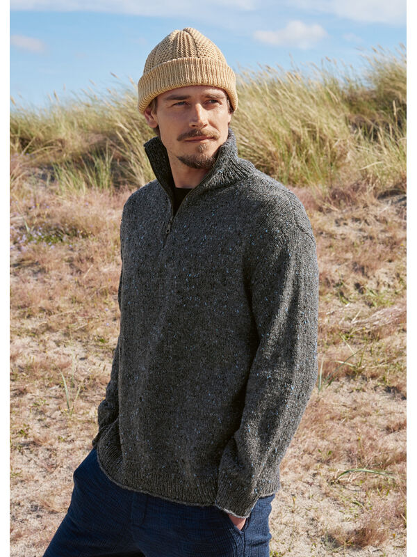 Lana Grossa PULLOVER Landlust Soft Tweed 180 - Strikkeoppskrift (SE)