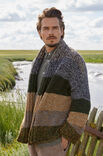 Lana Grossa CARDIGAN Landlust Soft Tweed 90 & Puno Due - Strikkeoppskrift (SE)