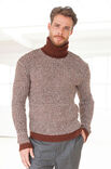 Lana Grossa ROLLKRAGENPULLOVER Alta Moda Alpaca - German Edition