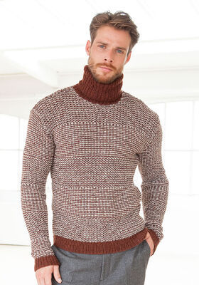 ROLLKRAGENPULLOVER Alta Moda Alpaca - German Edition fra Lana Grossa