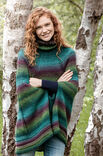 Lana Grossa PONCHO Gomitolo Versione - Strikkeoppskrift (DK)