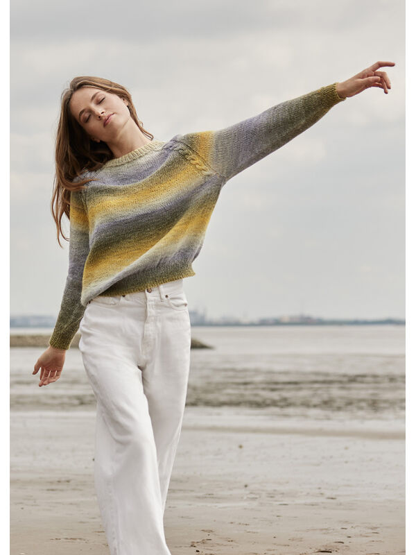 Lana Grossa PULLOVER Gomitolo Versione - Strikkeoppskrift (DK)
