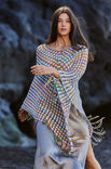 Lana Grossa HEKLET PONCHO Gomitolo Selezione 3 & Alta Moda Cotolana - Hekleoppskrift (SE)