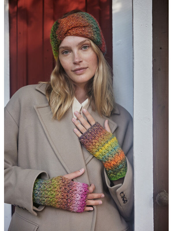 Lana Grossa PULSVARMERE Colors for you - Strikkeoppskrift (SE)