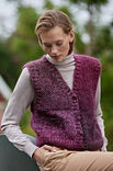 Lana Grossa VEST Gomitolo Versione & Brigitte No. 3 - Strikkeoppskrift (SE)