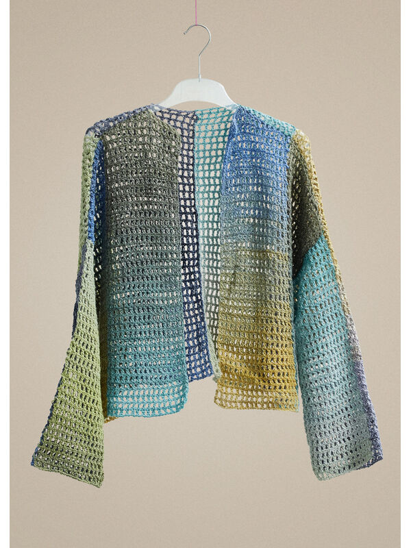 Lana Grossa HEKLET CARDIGAN Gomitolo Versione - Hekleopskrift (SE)