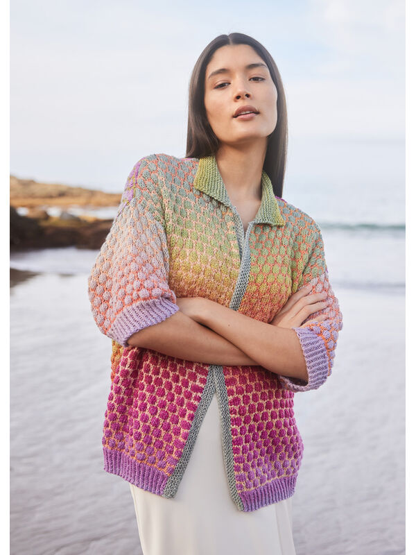 Lana Grossa CARDIGAN Cotonella - Strikkeoppskrift (SE)