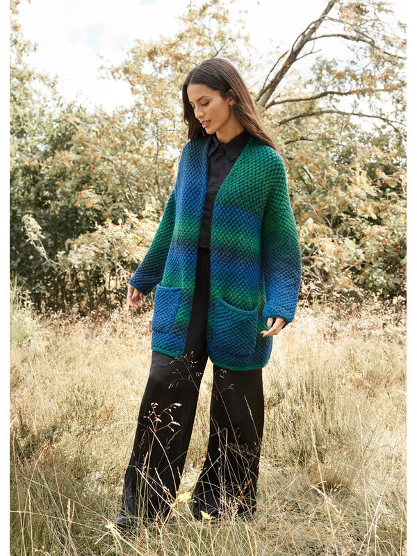 Lana Grossa CARDIGAN Gomitolo Versione - Strikkeoppskrift (SE)
