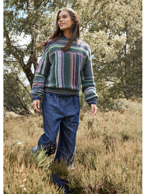 Lana Grossa PULLOVER Gomitolo Magico - Strikkeoppskrift (SE)