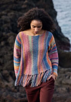 PULLOVER Gomitolo Mambo - Strikkeoppskrift (NO) fra Lana Grossa