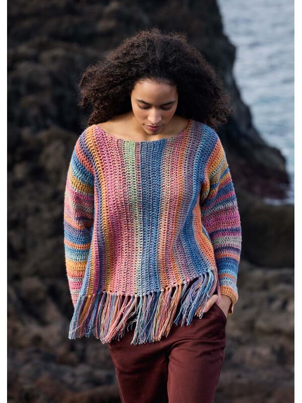 Lana Grossa PULLOVER Gomitolo Mambo - Strikkeoppskrift (NO)