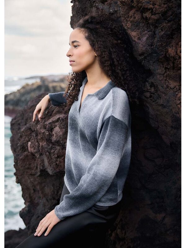 Lana Grossa PULLOVER Gomitolo Tono - Strikkeoppskrift (NO)