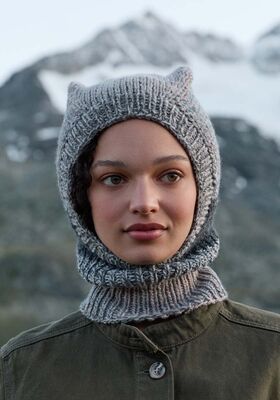 BALAKLAVA SKJERFLUE Gomitolo Fumo fra Lana Grossa