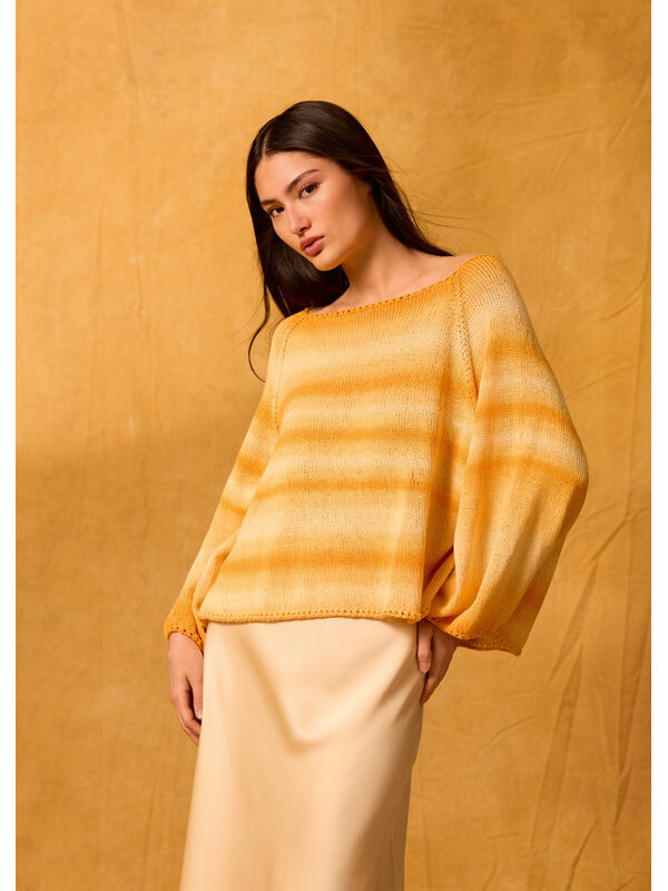 Lana Grossa TOP-DOWN-RAGLAN-GENSER Gomitolo Tono