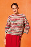 Lana Grossa HEKLET GENSER TOP-DOWN Gomitolo California