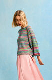 Lana Grossa TOP-DOWN-RAGLAN-GENSER Gomitolo Alga
