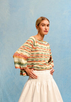 TOP-DOWN-RAGLAN-GENSER Gomitolo California fra Lana Grossa