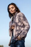 Lana Grossa JAKKE Cool Wool Big - Strikkeoppskrift (NO)