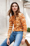Lana Grossa JAKKE Cool Wool Hand-dyed - Strikkeoppskrift (NO)