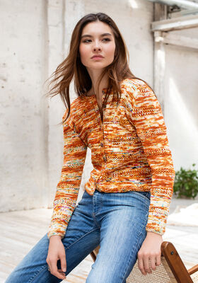 JAKKE Cool Wool Hand-dyed - Strikkeoppskrift (NO) fra Lana Grossa