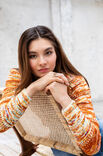 Lana Grossa JAKKE Cool Wool Hand-dyed - Strikkeoppskrift (NO)