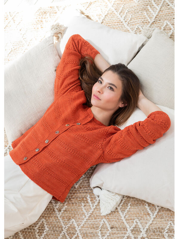Lana Grossa JAKKE Cool Wool - Strikkeinstruksjoner (SE)