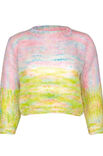 Lana Grossa PULLOVER Silkhair Hand-dyed - Strikkeoppskrift (NO)