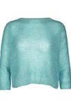 Lana Grossa PULLOVER Silkhair Hand-dyed - Strikkeoppskrift (NO)