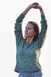 Lana Grossa PULLOVER Allora Hand-dyed - Strikkeoppskrift (DK)