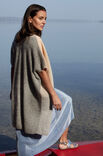 Lana Grossa VEST Cool Wool Lace Hand-dyed, Cool Wool Lace & Silkhair - Strikkeoppskrift (DK)