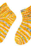 Lana Grossa SOKKER Meilenweit 100g Merino Hand-dyed - Strikkeoppskrift (DK)
