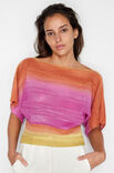 Lana Grossa PULLOVER Cool Wool Lace Hand-dyed - Strikkeoppskrift (DK)