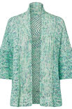 Lana Grossa JAKKE Allora Hand-dyed - Strikkeoppskrift (DK)
