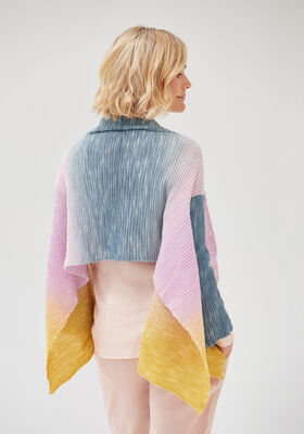 ERMESJAL Cool Wool Lace Hand-dyed - Hekleopskrift (DK) fra Lana Grossa