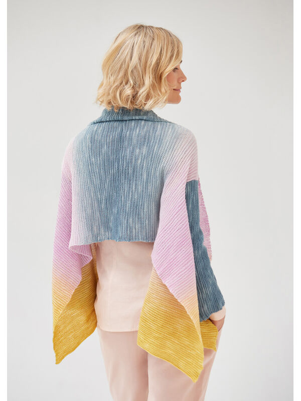 Lana Grossa ERMESJAL Cool Wool Lace Hand-dyed - Hekleopskrift (DK)
