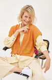 Lana Grossa VEST Cool Wool Lace Hand-dyed & Ecopuno - Strikkeoppskrift (DK)