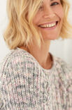 Lana Grossa PULLOVER Cool Wool Hand-dyed - Strikkeoppskrift (DK)