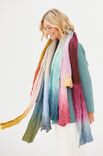 Lana Grossa HEKLET SJAL Cool Wool Lace Hand-dyed - Hekleoppskrift (DK)
