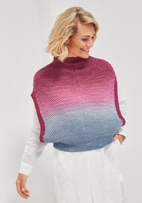 SLIPOVER Cool Wool Lace Hand-dyed & Cool Wool Lace - Strikkeoppskrift (DK) fra Lana Grossa