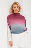 Lana Grossa SLIPOVER Cool Wool Lace Hand-dyed & Cool Wool Lace - Strikkeoppskrift (DK)