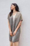 Lana Grossa CARDIGAN Cool Wool Lace hand-dyed, Cool Wool Lace & Silkhair - Strikkeoppskrift (DK)