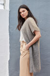 Lana Grossa CARDIGAN Cool Wool Lace hand-dyed, Cool Wool Lace & Silkhair - Strikkeoppskrift (DK)